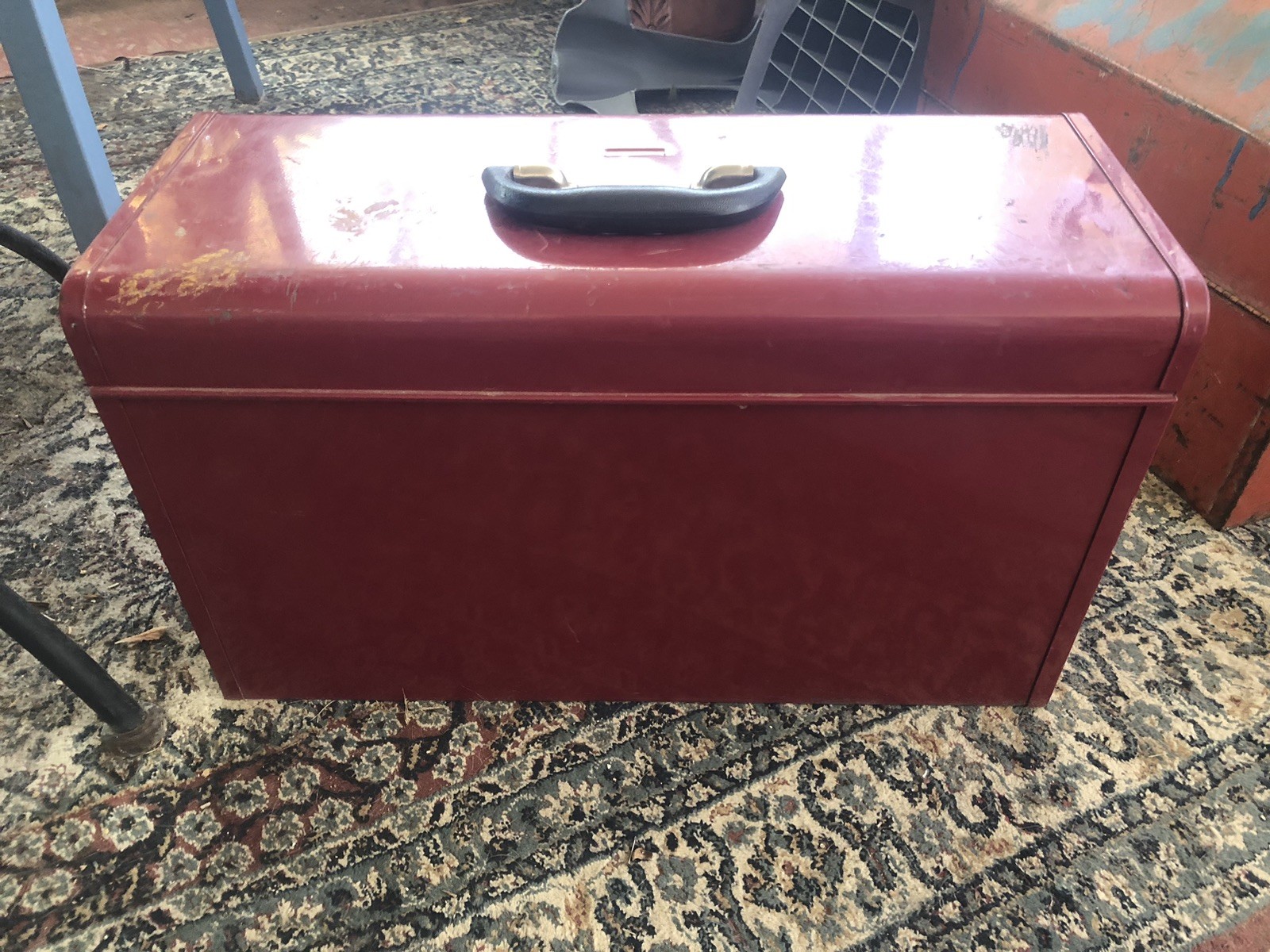 Craftsman 3 Drawer Tool Box Vintage Model 706 Waterloo SF 49ers NFL