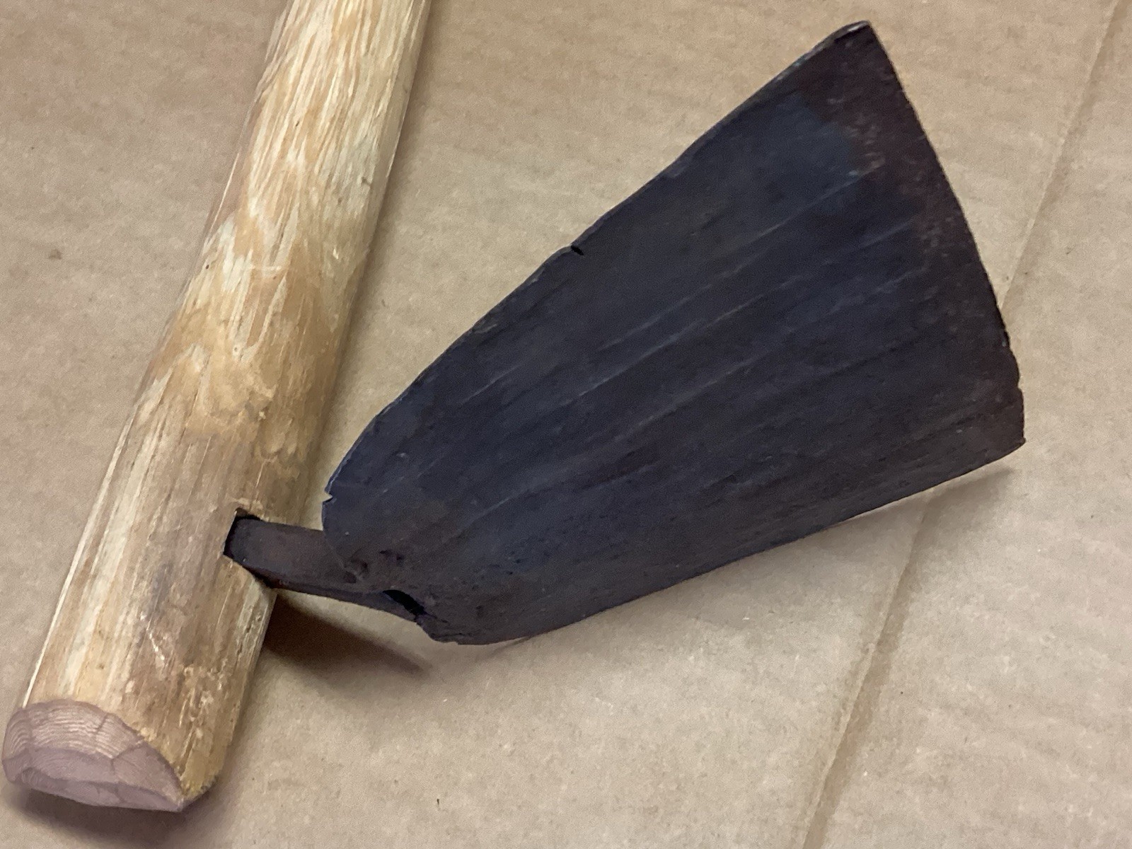 HAND FORGED HOE DIGGER GARDEN TOOL 24”