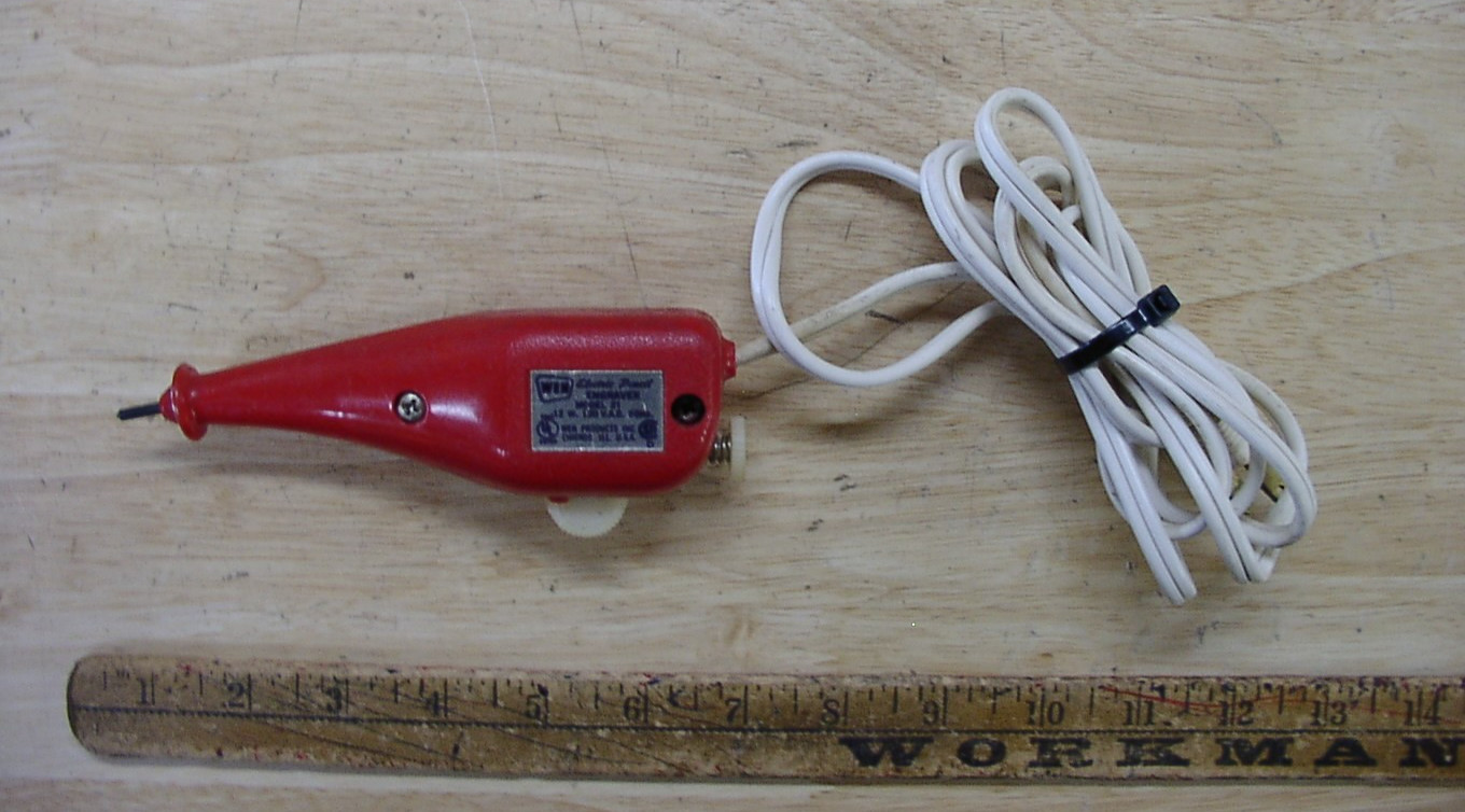 Wen Electric Model 21 Pencil Engraver Red Small Portable Wired 120V 12W (TESTED)