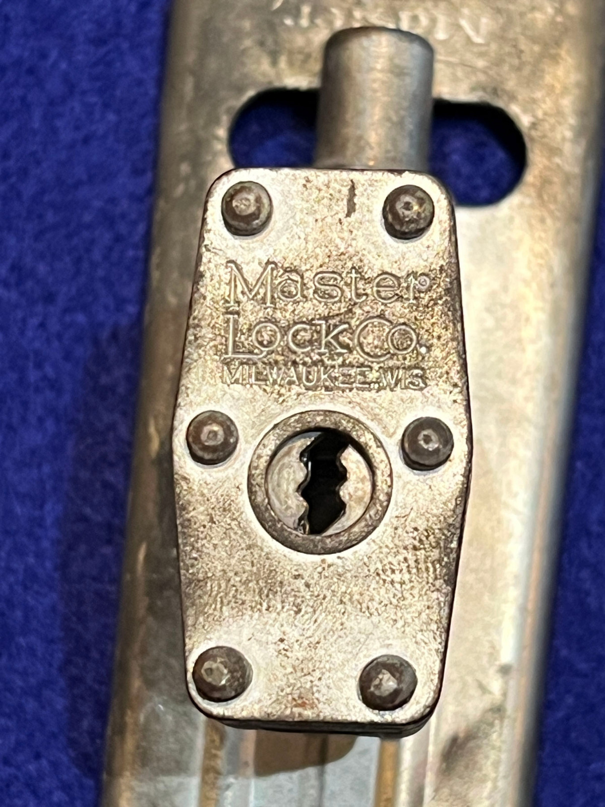 Master Bolt Padlock and Hinge Door Gate