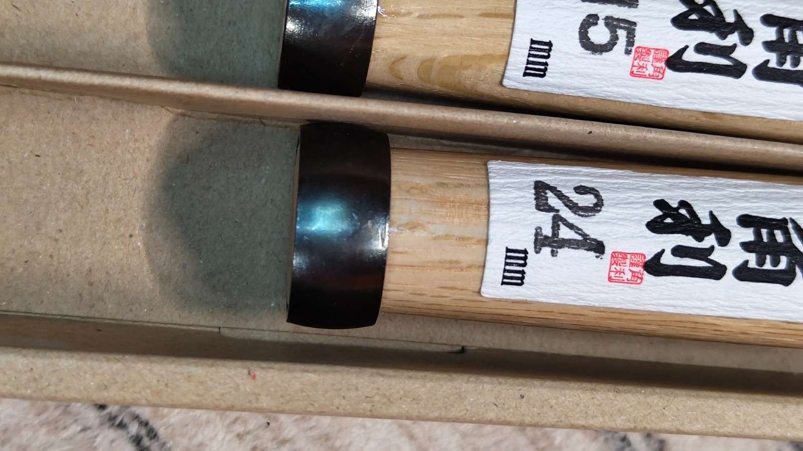 Kakuri Entry Only Chamfer White Oak Pattern 0.3/0.59/0.9 in Set of 3 JAPAN