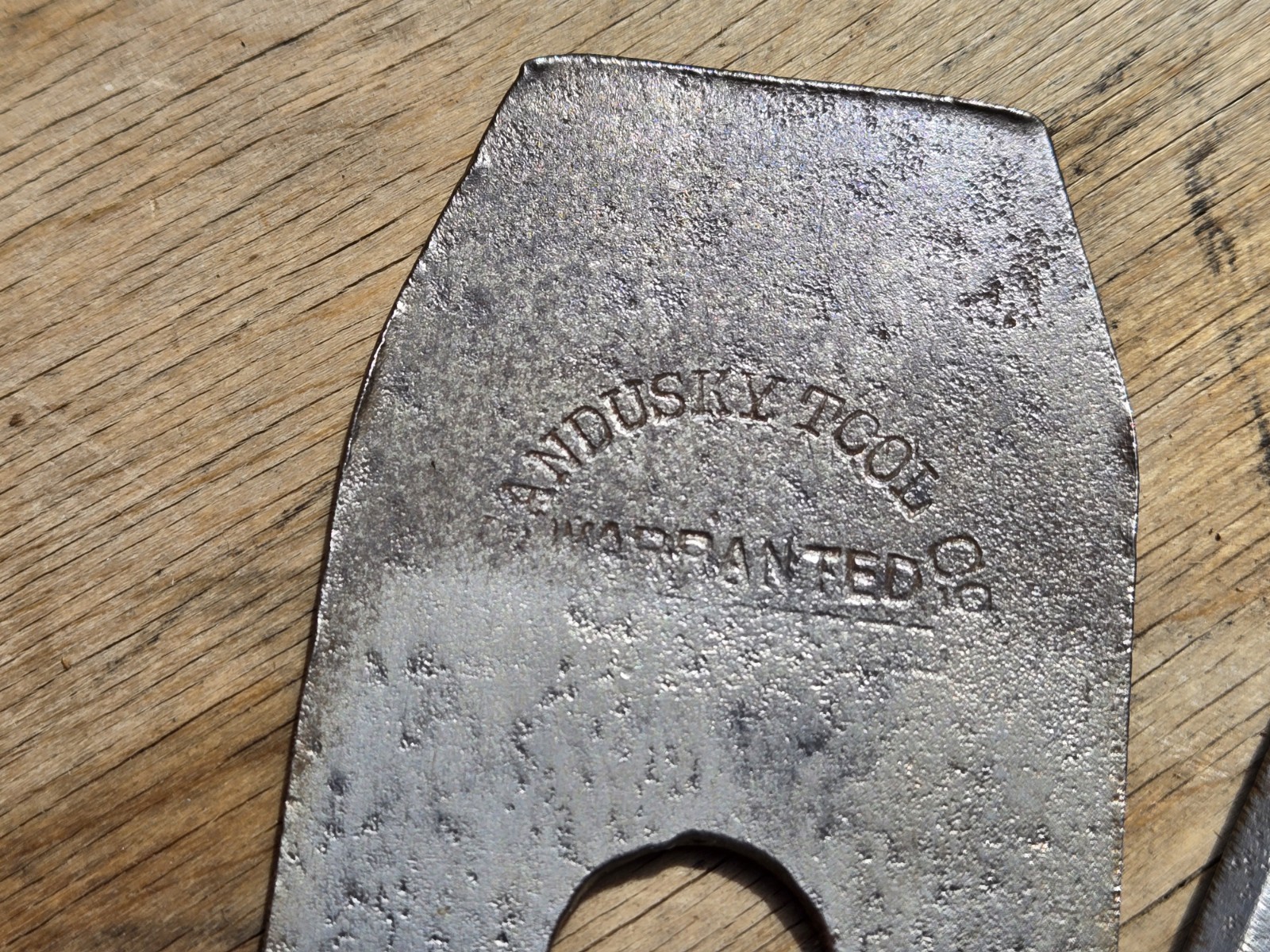 Antique Ogontz Tool Co No. 13 Wood Hand Block Plane w Sandusky Tool Co Blade
