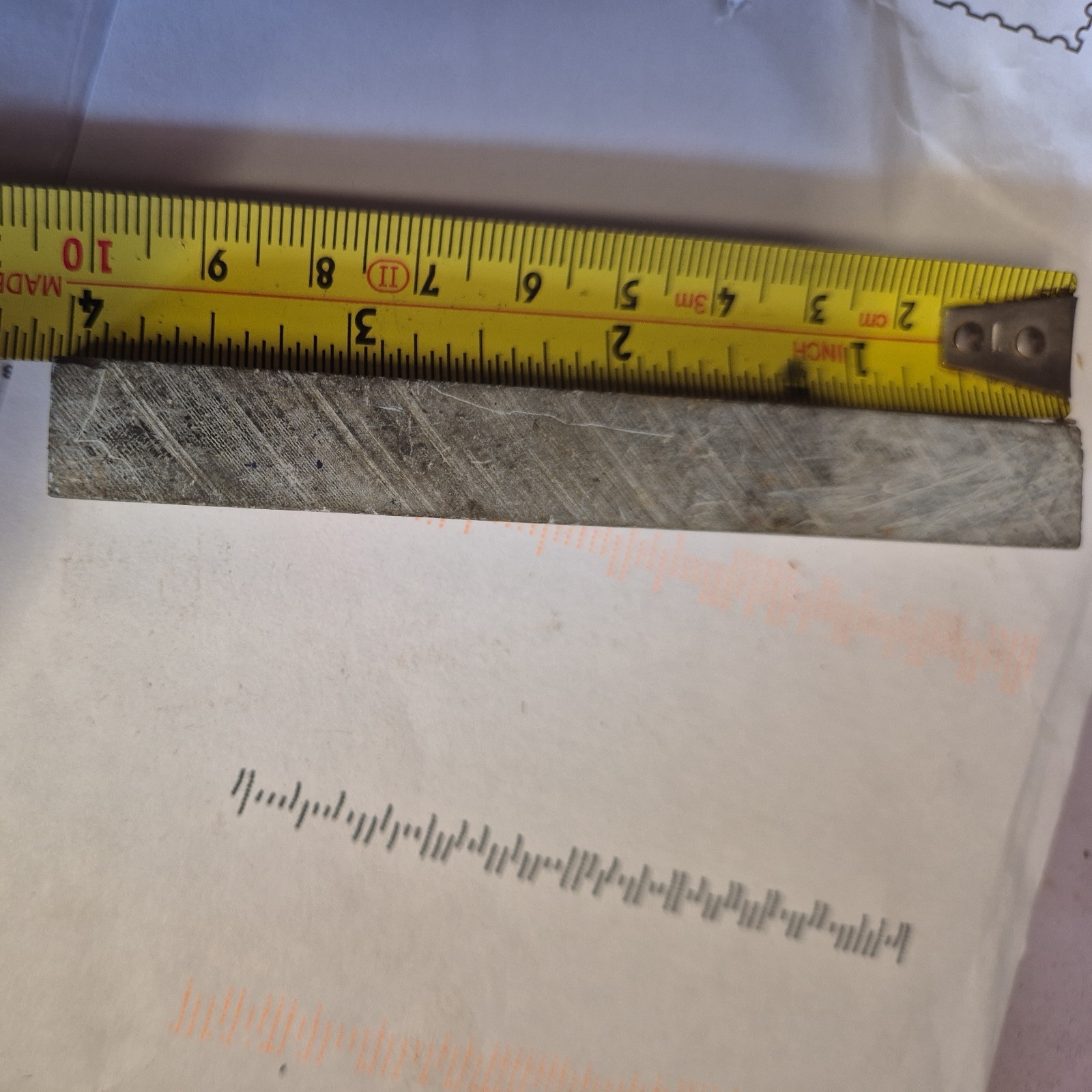 1/2 TAM O SHANTER SHARPENING STONE SCOTCH HONE WATER OF AYRE SMALL