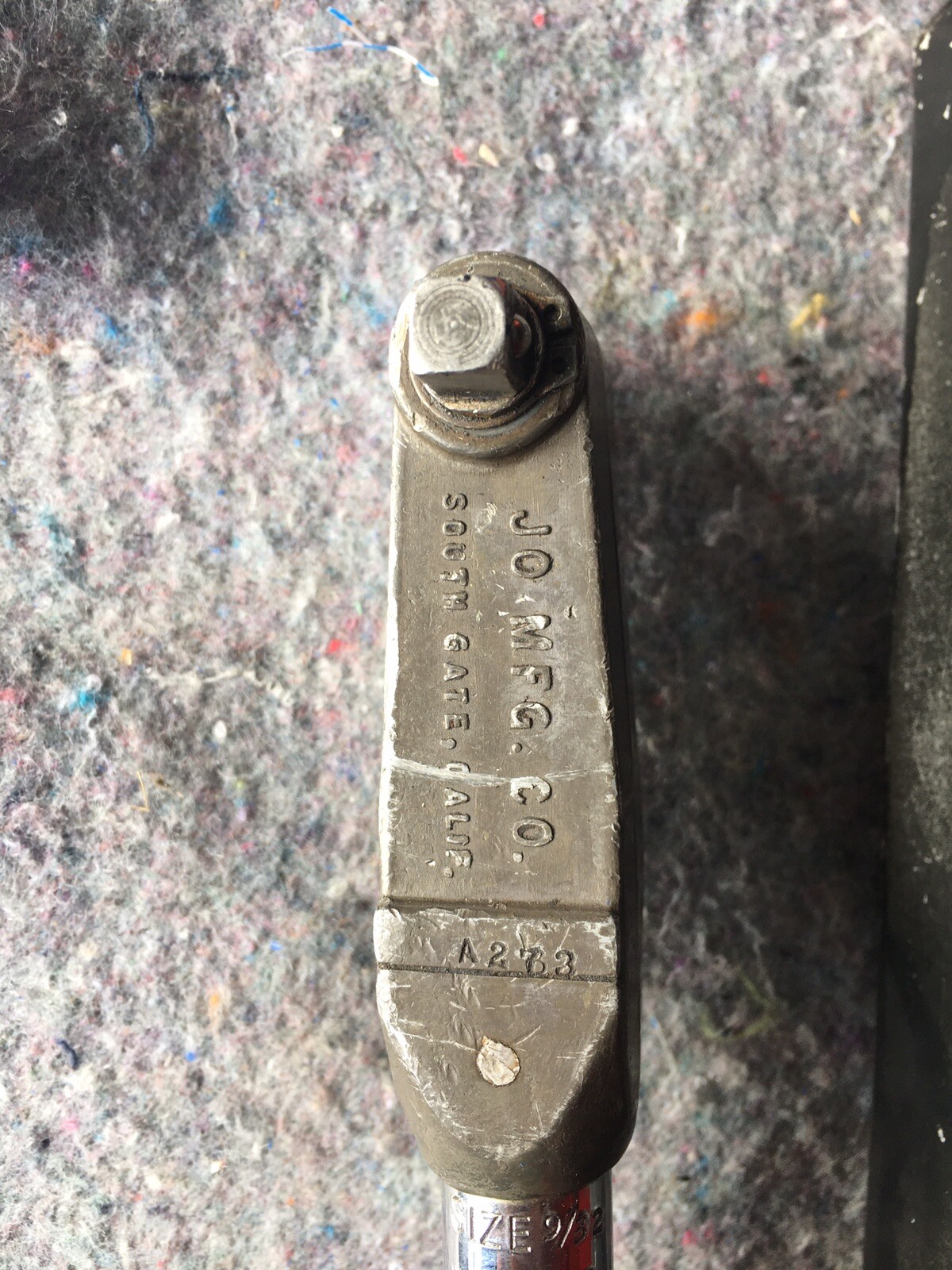RARE VINTAGE – JO-LINE JOMI 150 SIZE 1 – TORQUE WRENCH 1/4” DRIVE