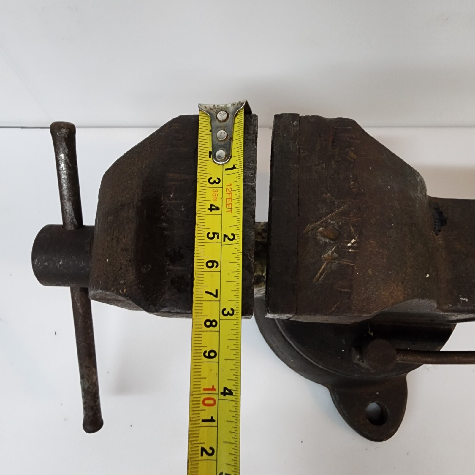 Vintage Parker Swivel Base Vise UNION NEW BRITAIN CONN. USA 3″ Weld Repair