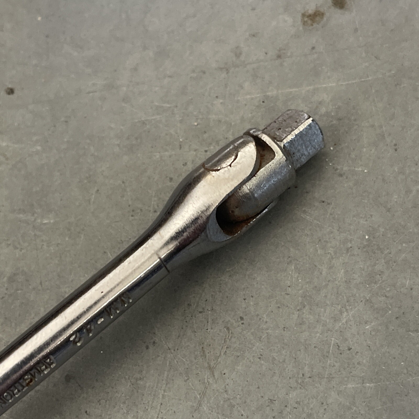 Vintage Armstrong Armaloy 1/4″ Drive Breaker Bar NM-42 USA w/ Knurled Handle