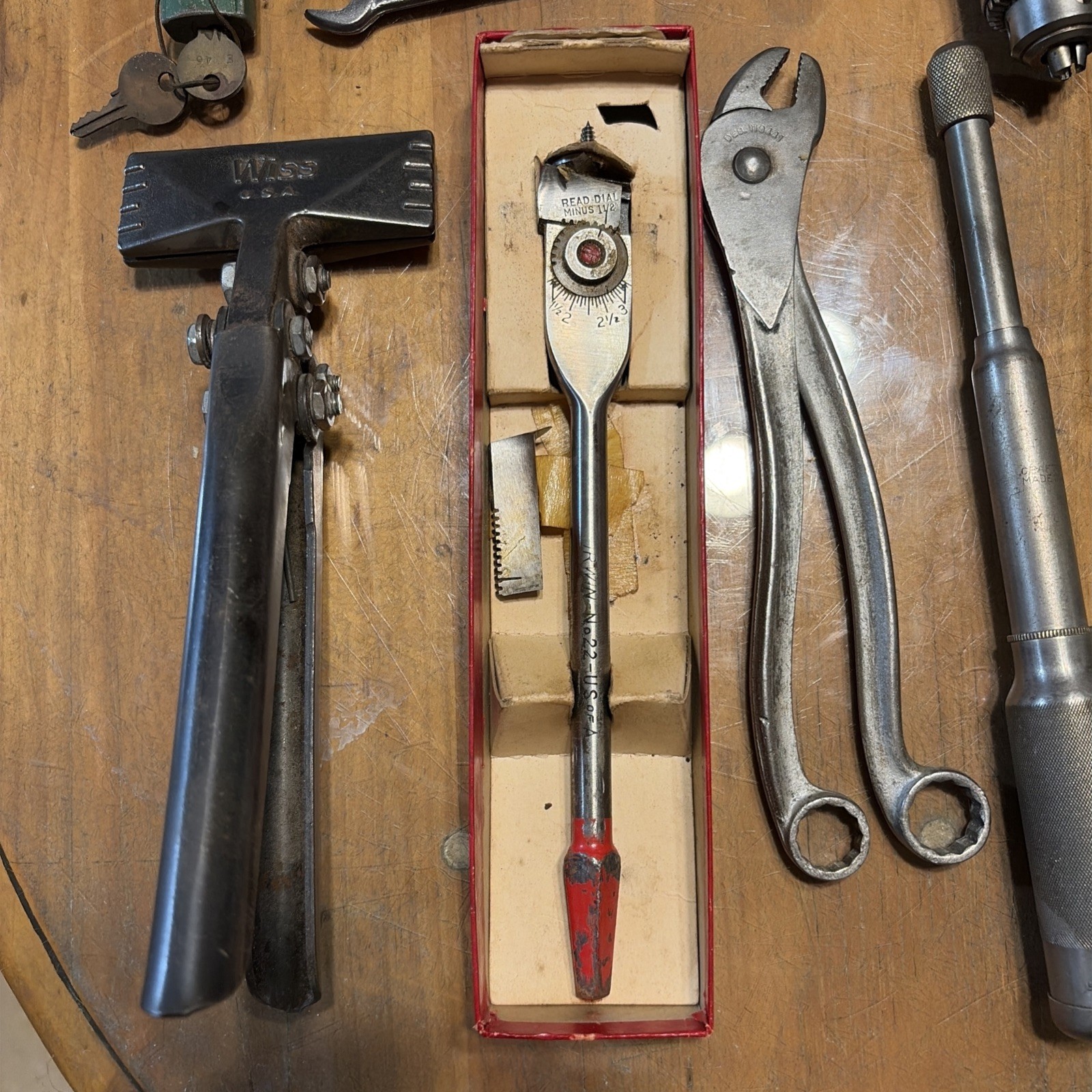 Vtg Lot Of 9 U.S. Made Tools USA Specials Quality Machinist Craftsmen