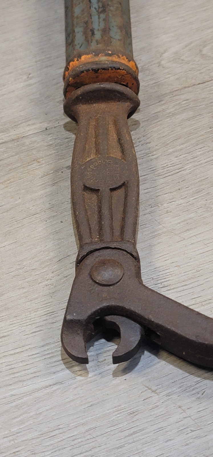 Vintage Nail Puller Tool Crescent Bridgeport No. 56 Suregrip Slide Handle
