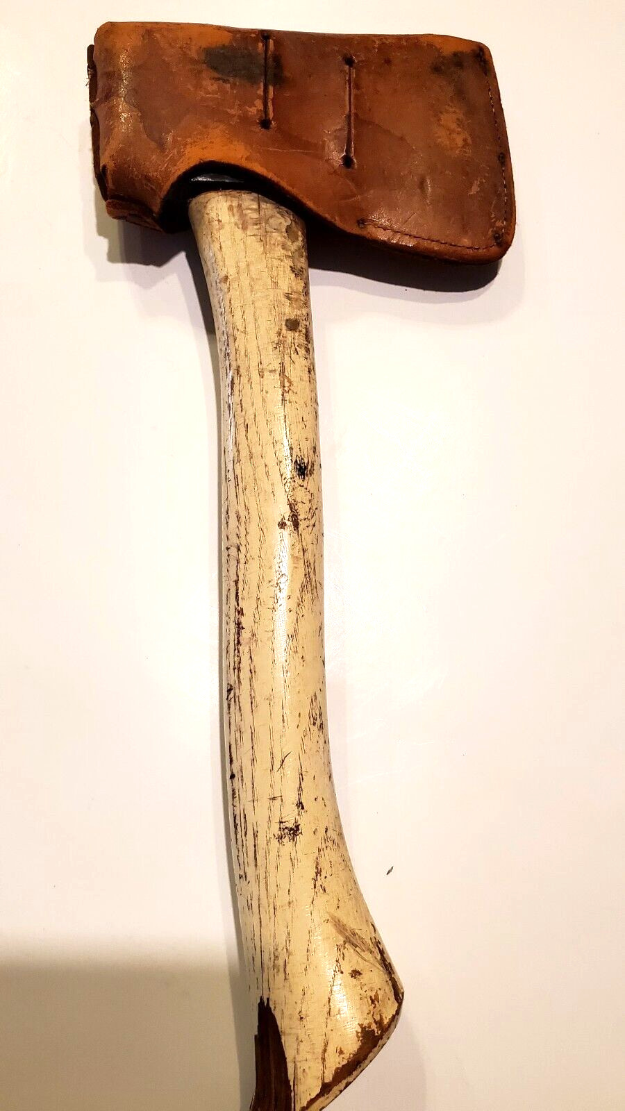 Hatchet Boy Scout Vintage with Sheath Belt Loops Nail Puller Axe Patrol “P”