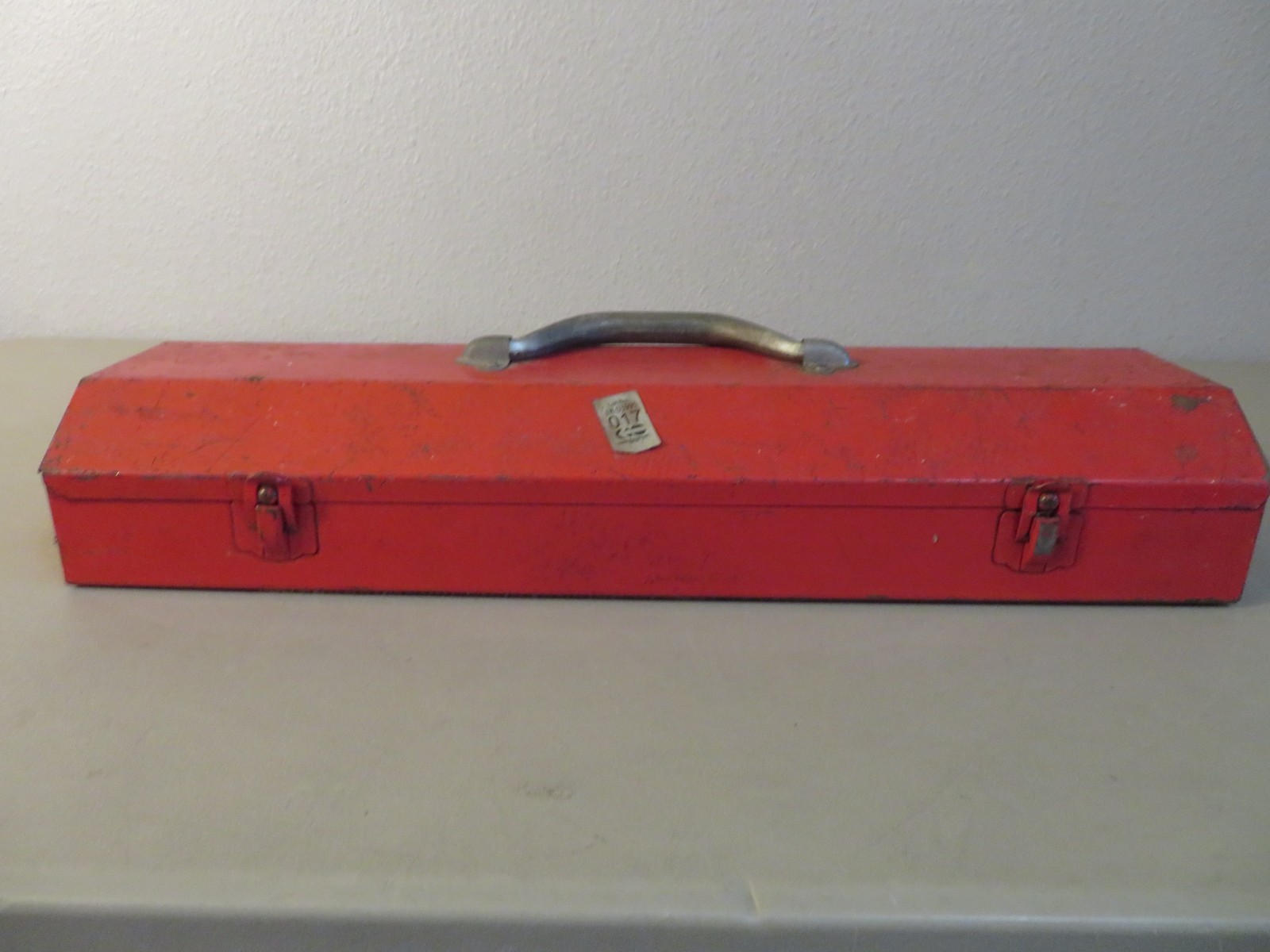 VINTAGE HUSKY TOOLS 21 PIECE 1/2″ DRIVE SAE SOCKET WRENCH SET W/ TOOL BOX USA