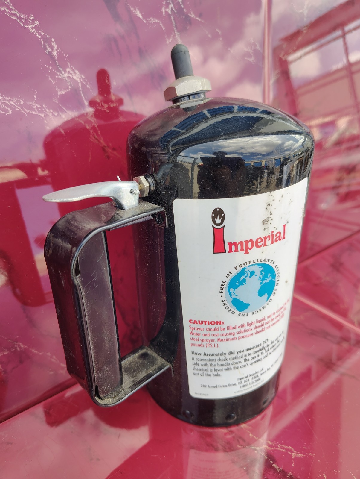 Imperial Tools Refillable Solvent Non-Aerosol Sprayer N.O.S Year 2016 P/N 3370-7