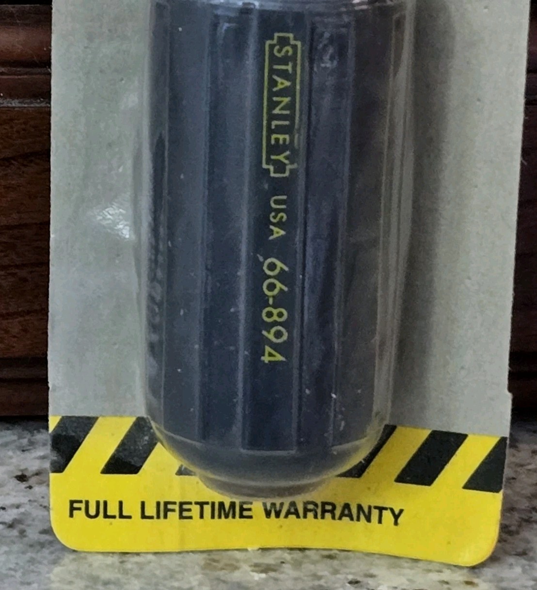 RARE VTG NEW NOS STANLEY 66-894 VINYL COATED ELECTRICIAN’S FLAT HEAD SCREWDRIVER