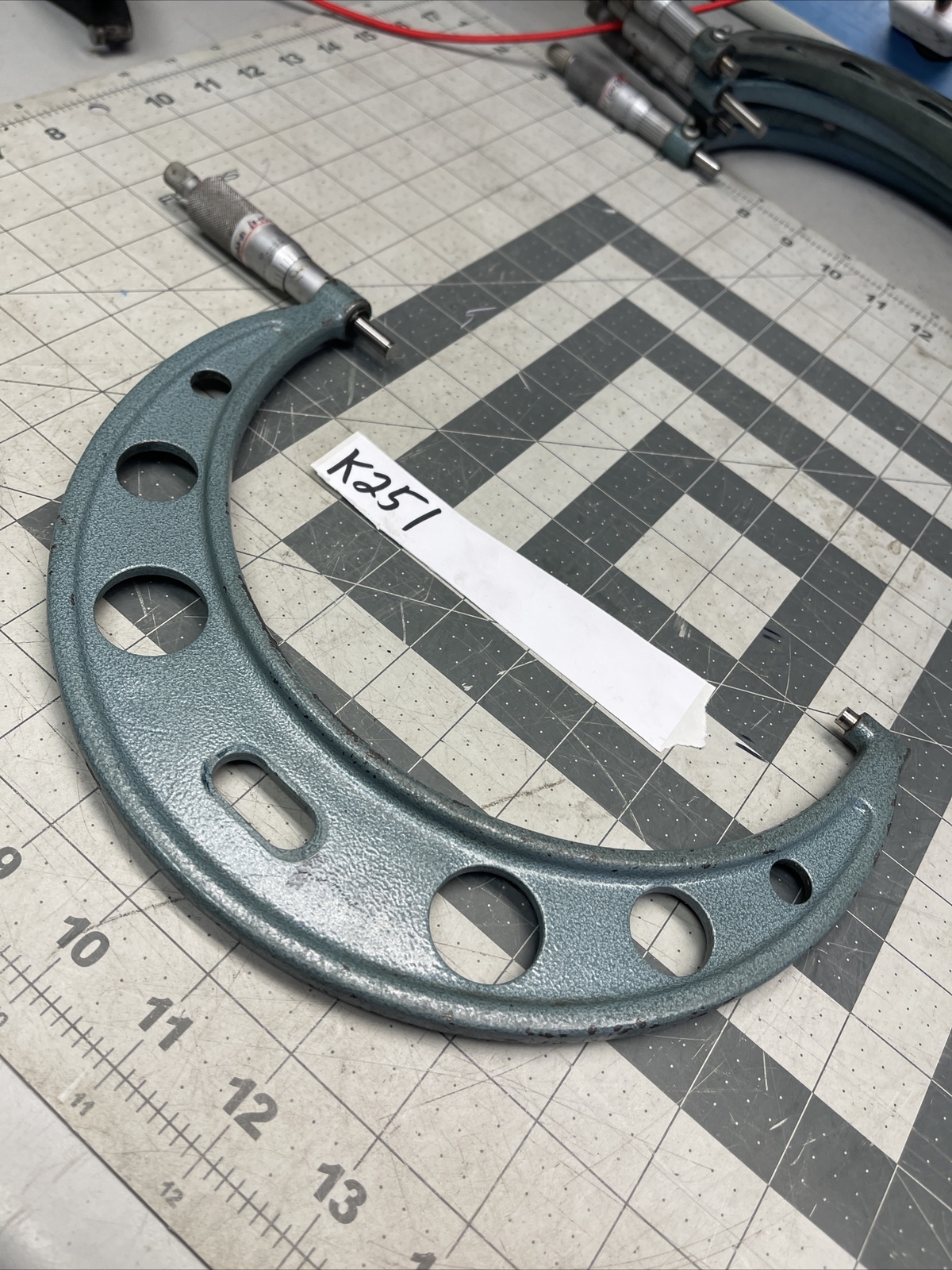 Mitutoyo 7-8” Micrometer 103-184A Gage (k251