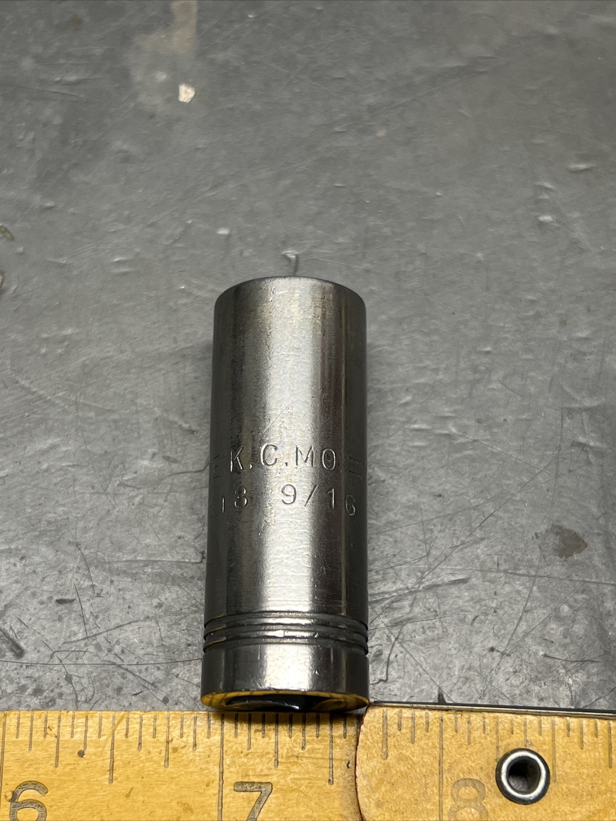 Vintage Wilde Tools DB18 9/16” 12 Point 3/8” Drive Deep Socket! Nice Shape!