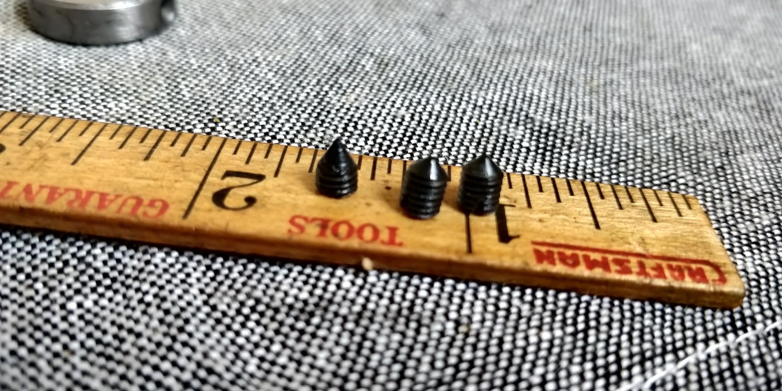 Vintage Morse Die Handle #2 for 13/16″ dies 3 screw type with 1 Die 10-32 NF USA