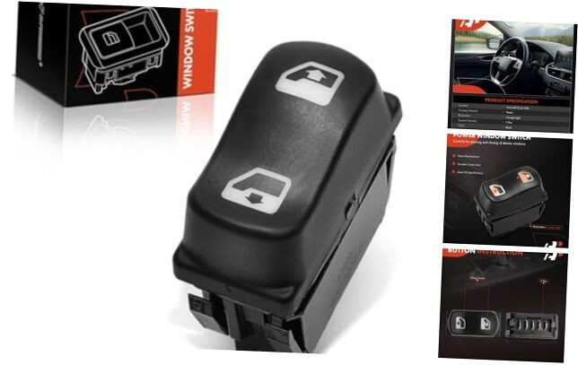 Master Power Window Switch Driver for Peterbilt 365 367 384 386 387 389 07-19
