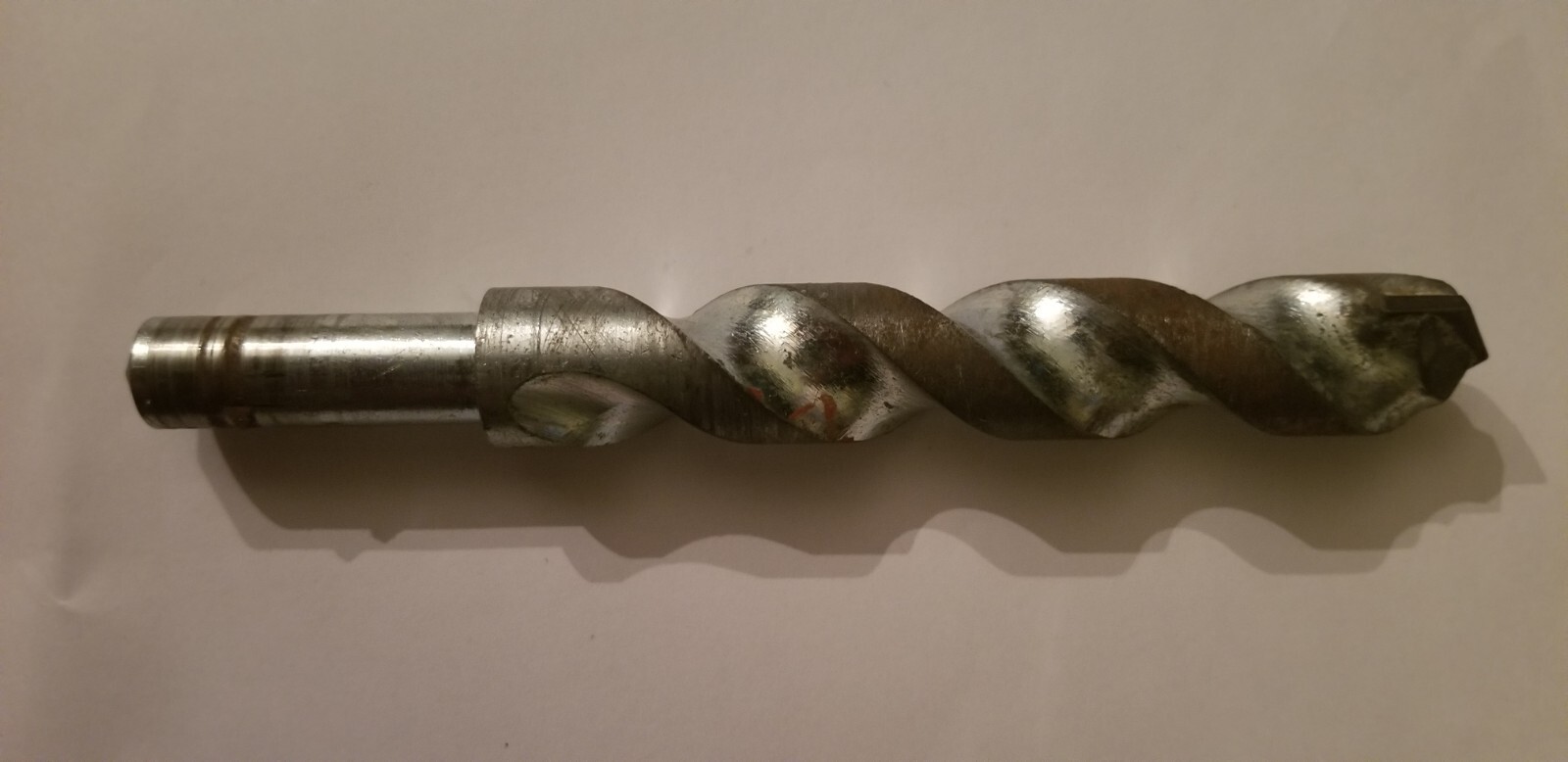 1953 Carboloy Large Oval Drill Bit General Electric Orig Plastic Case 6″L .75″D