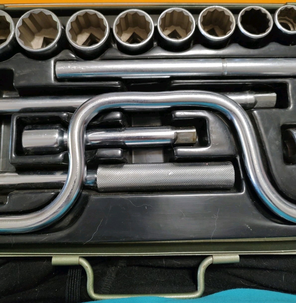 Vintage ROCKFORD 25-Piece 1/2″ Drive Socket Wrench Set Made in Japan – Complete