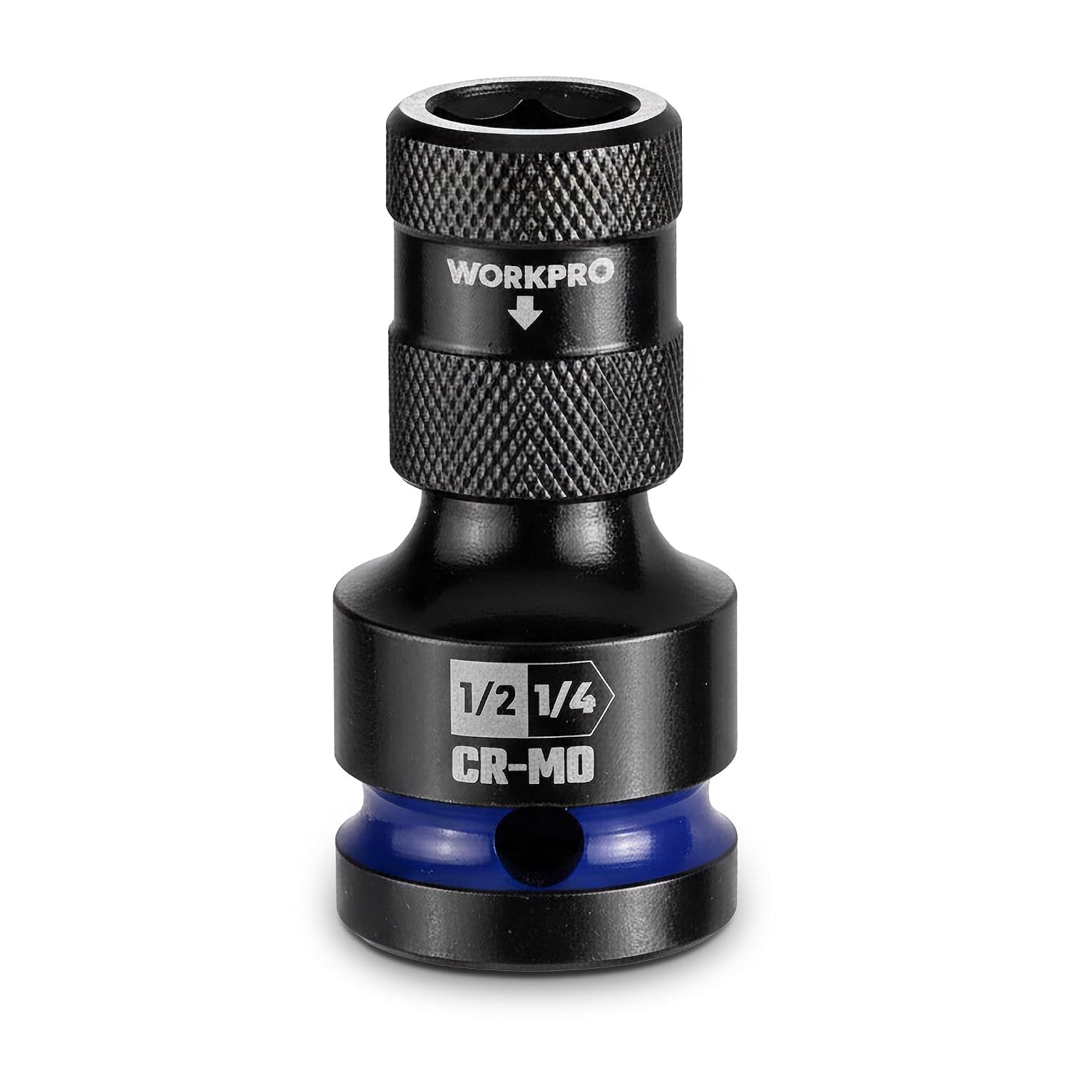 1/2 inch Drive to 1/4 inch Hex Quick Release CR MO Steel Adapter 1/2 inch