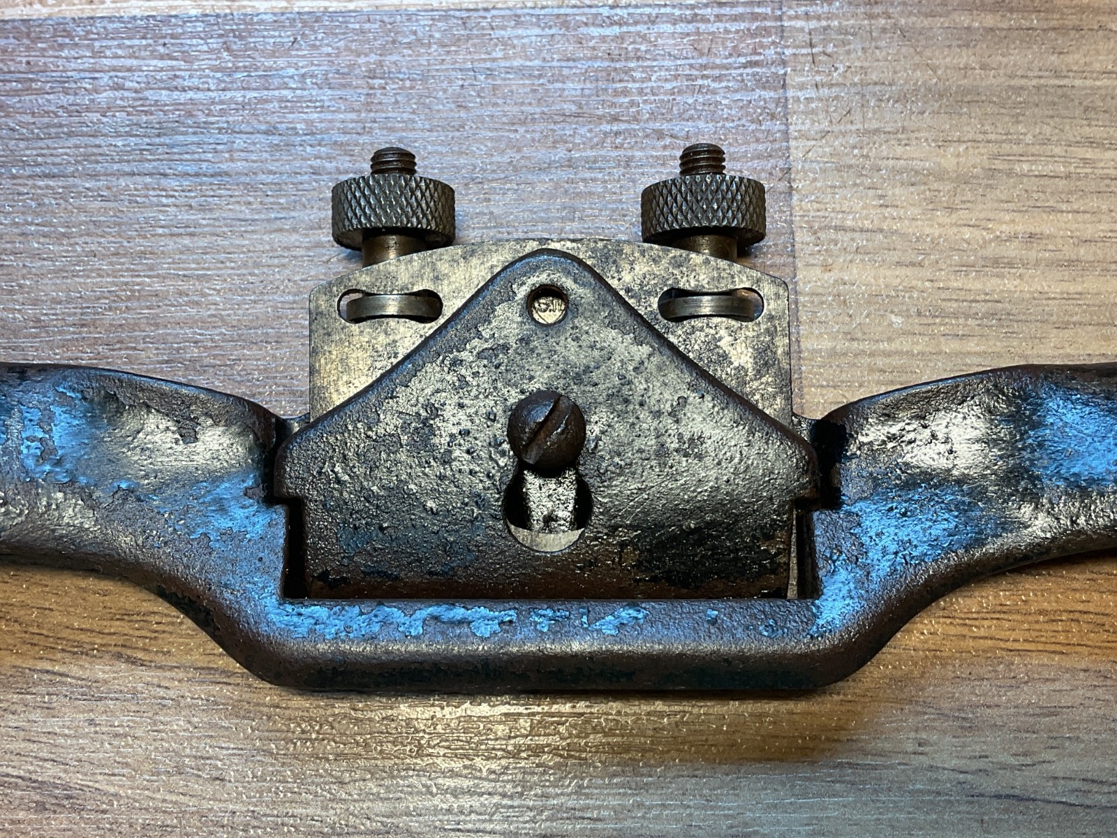 Stanley No. 151 Spokeshave, Adjustable, Sweetheart Logo, Curved Handle USA As Is