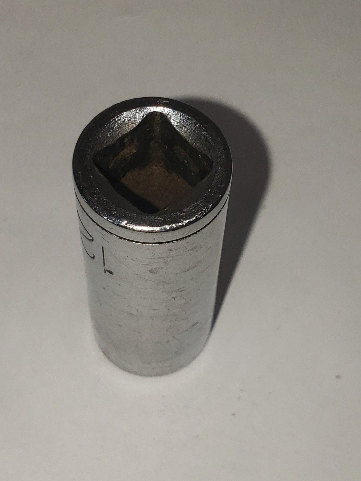 Vintage JC Penney 12 mm Deep Socket 12 pt 3/8″ Drive #3352 Made In USA