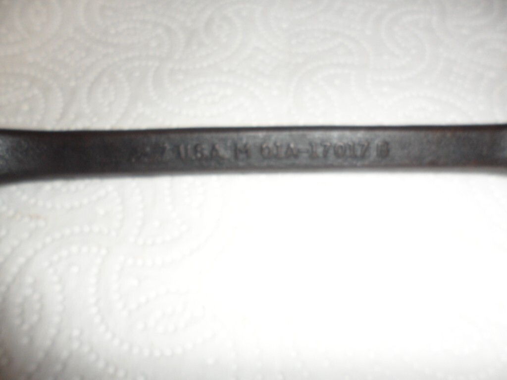 Vintage Ford U.S.A. M01A-17017 B Spark Plug/Head Bolt Wrench Ford Tractor