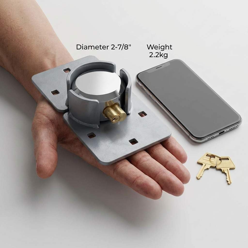 High Security Steel Padlocks with Keys