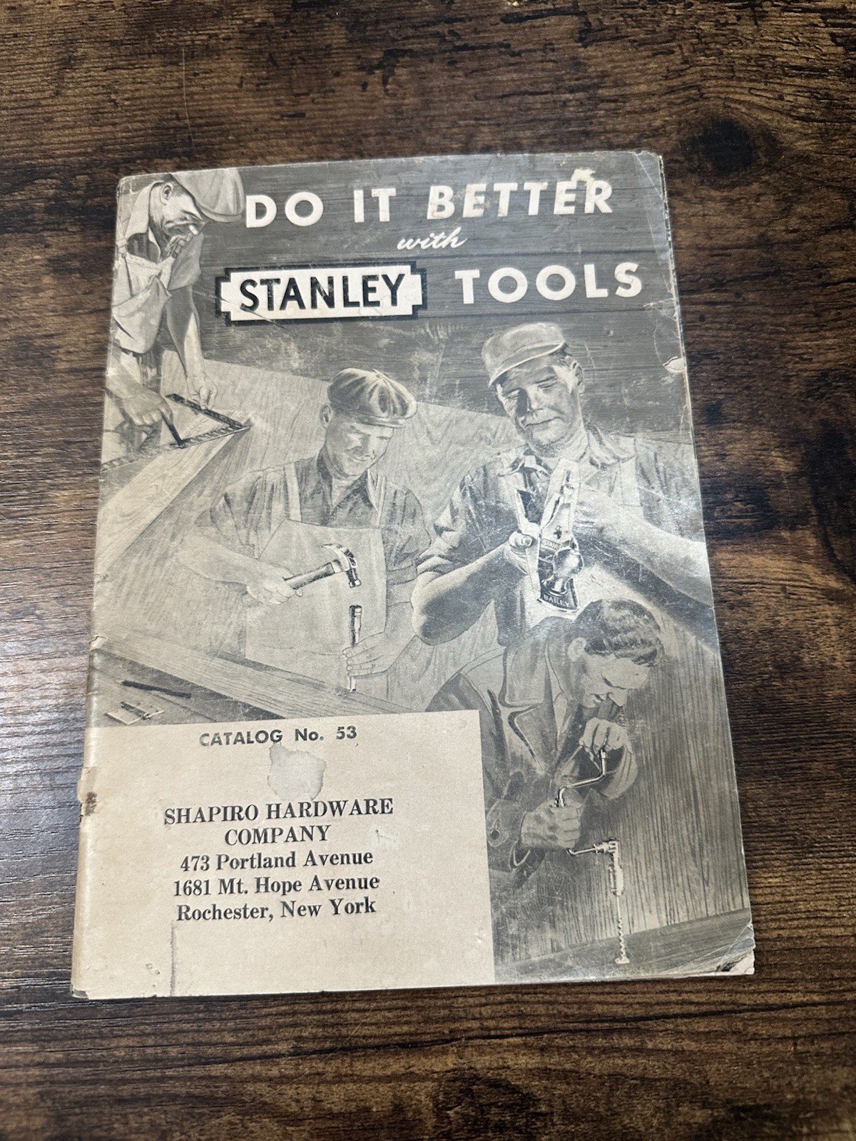 Stanley Catalog No. 53 Do It Better With Stanley Tools 46 Pages Illustrated 1953