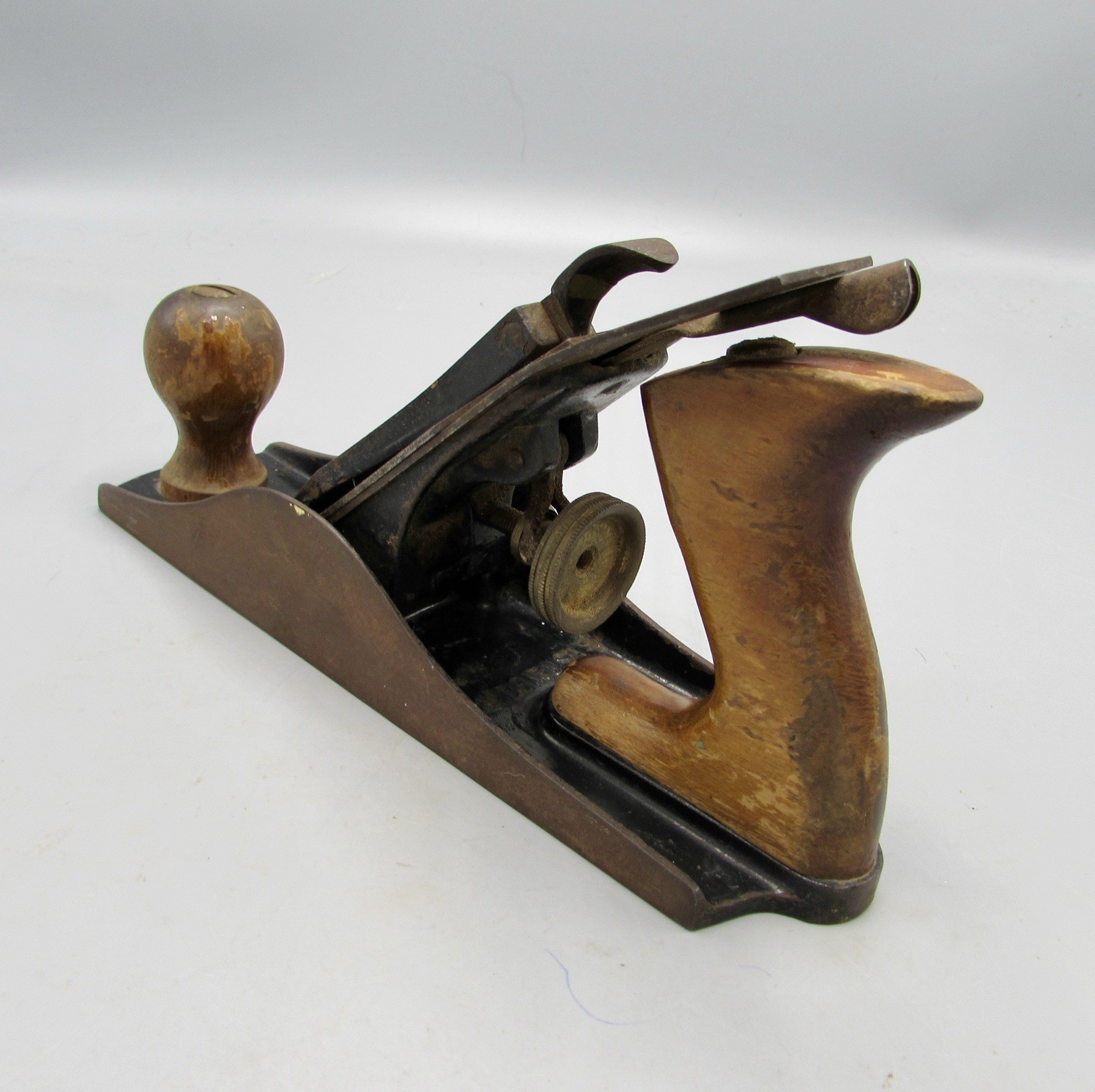Vintage Dunlap 9.5 Inch Smooth Bottom Wood Plane Woodworking – Made in USA