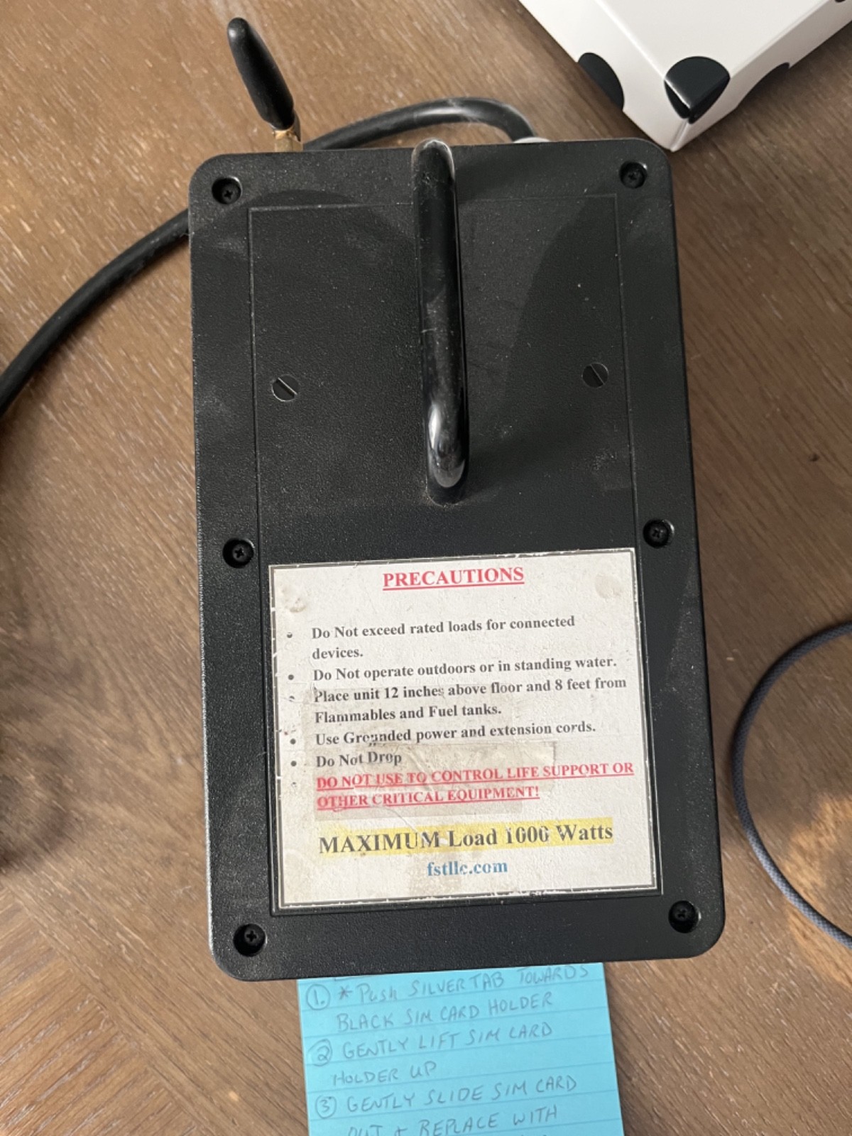 Cellular Activated Remote Power Switch – Aviation Approved