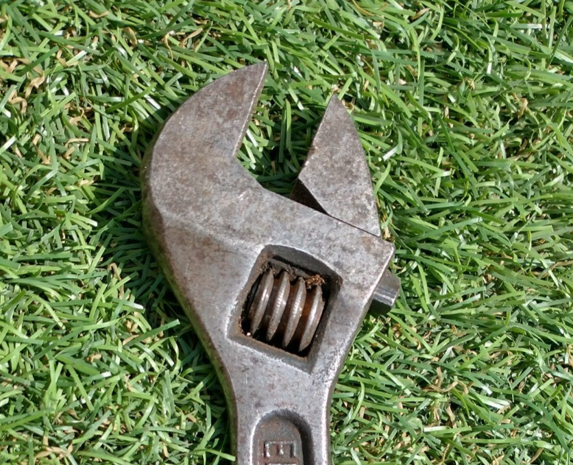 Vintage Elora Germany No. 70 3/8×6″ Adjustable Spanner Wrench Drop Forged Steel