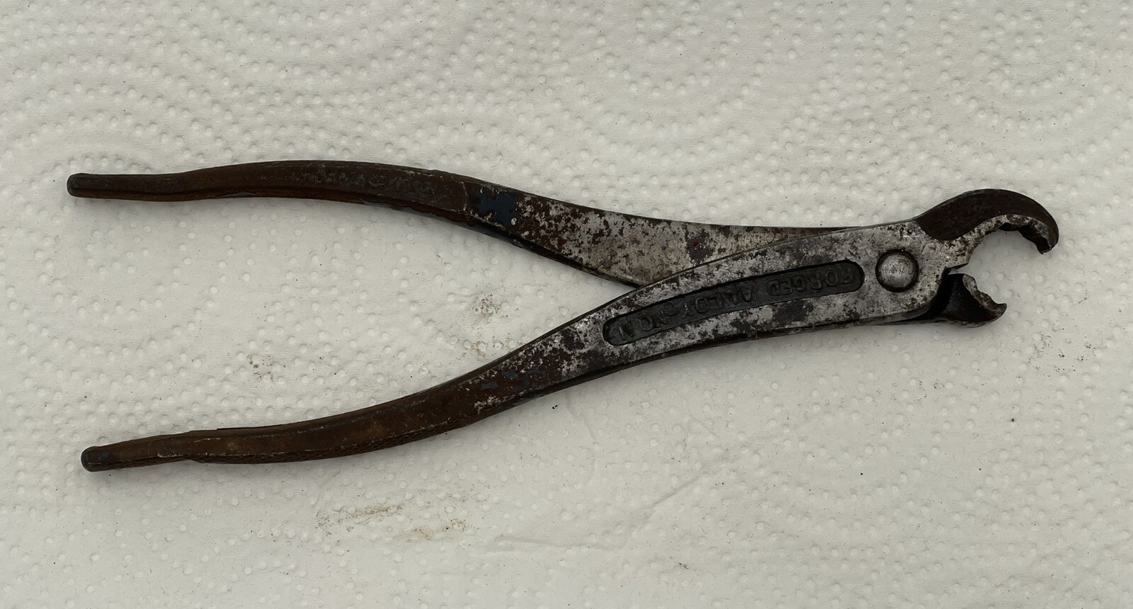 Vintage Blue Bird Battery Terminal Pliers/Wrench, Made In USA