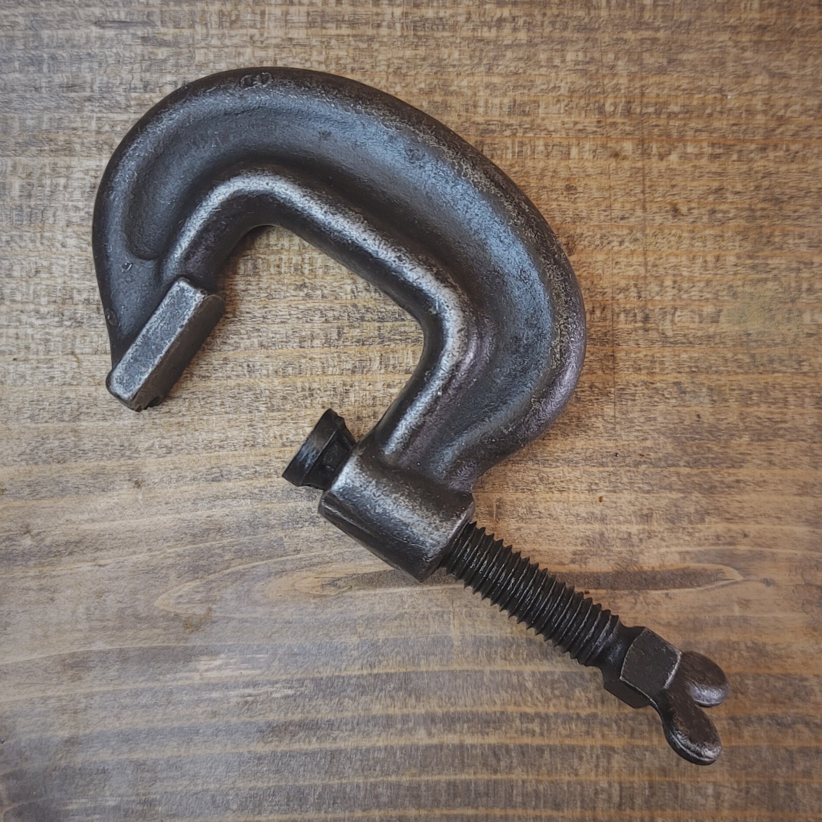 Vtg B&S Co. Billings and Spencer C clamp No.111 Winged Square head screw