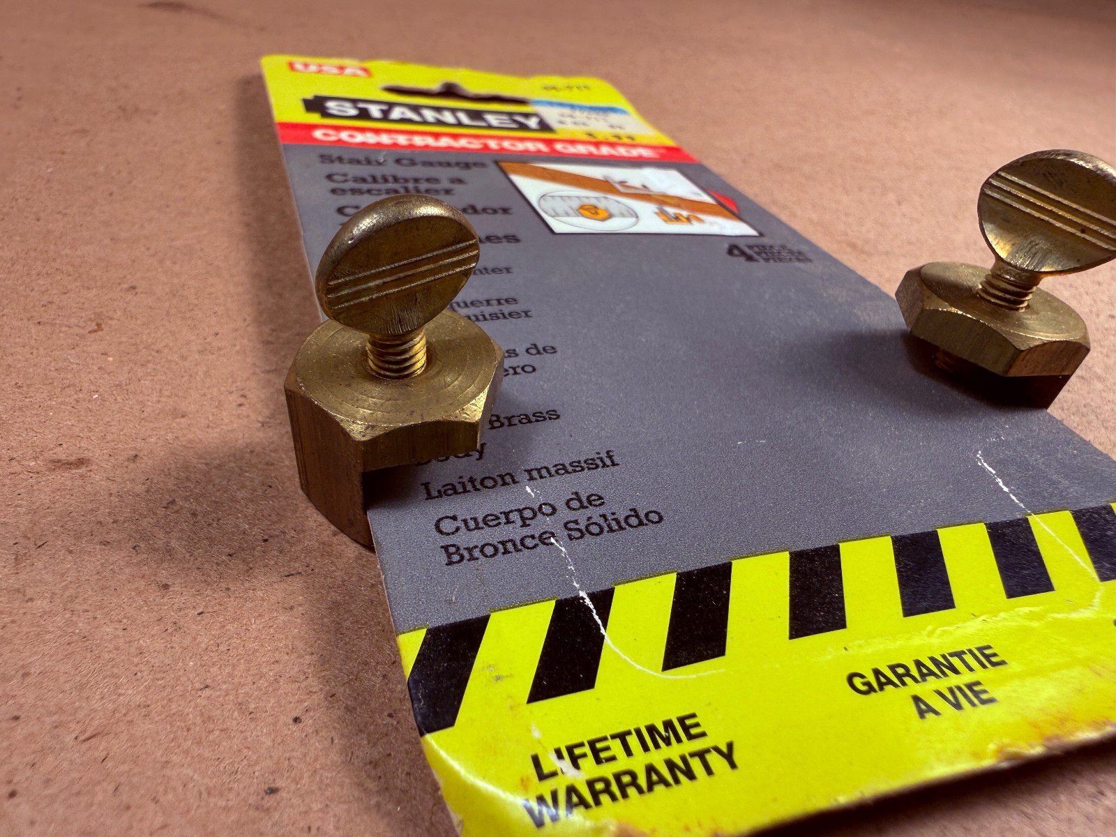 VINTAGE NOS Stanley USA – 45-711 STAIR GAUGE – Contractor Grade – Free Shipping