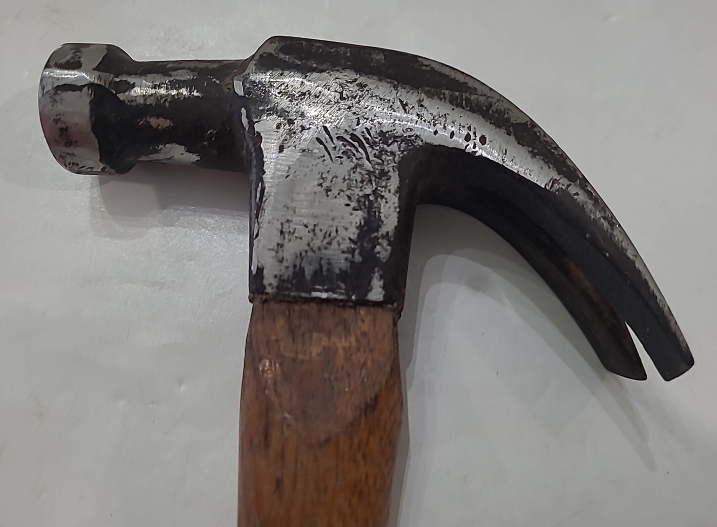 Vintage Claw Hammer 16oz. Flame Seal 324 Hand Tool Old