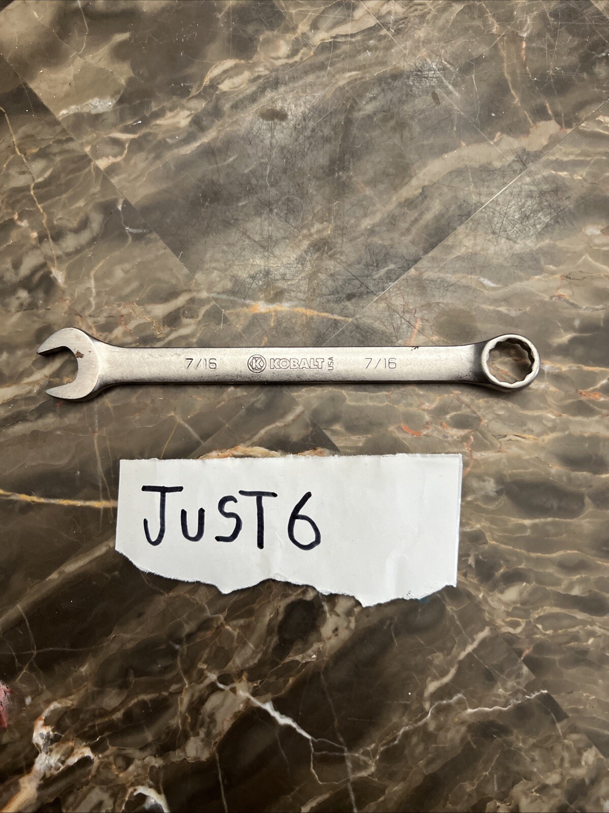 Kobalt 22934 7/16″ Combination 12 Point Wrench USA M