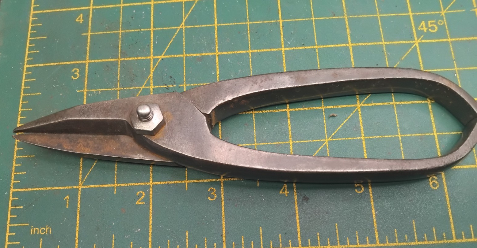 Vintage 6″ Left Hand Jewellers Tin Snips LT23127-SP
