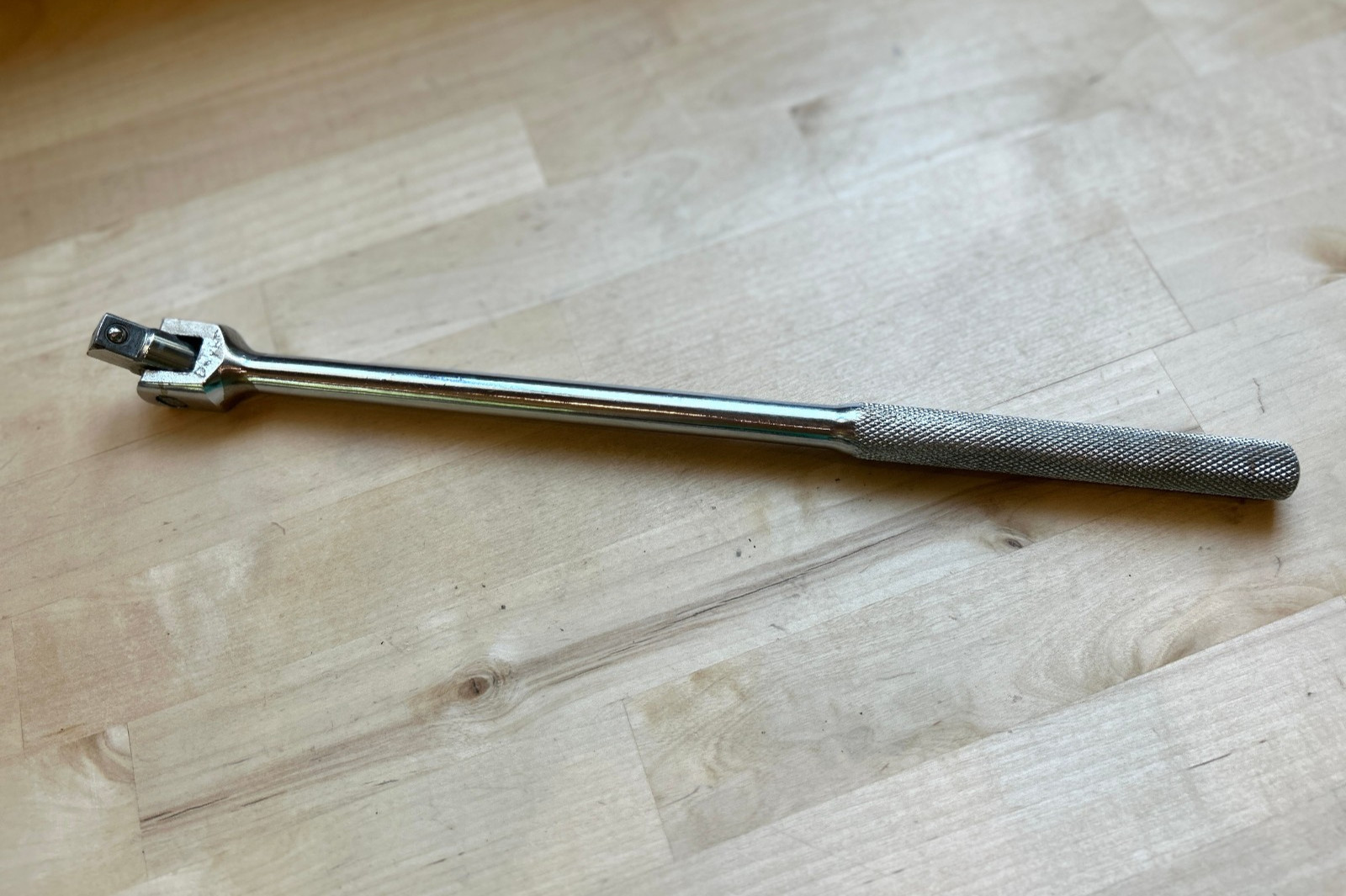 Vintage Thorsen No 15 Breaker Bar – 1/2″ Drive- Knurled Handle- *name inscribed