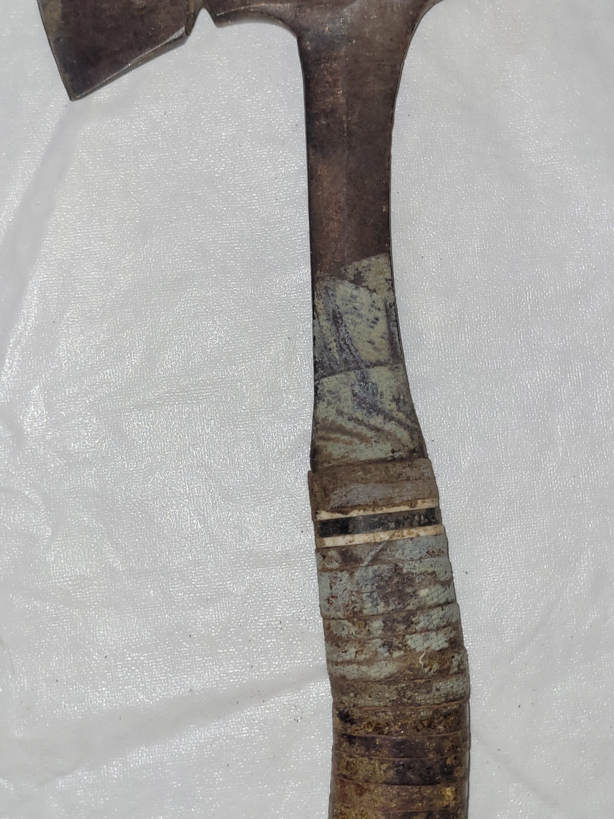 Hatchet Estwing Sportsmans Vintage Axe Stacked Leather Handle USA Camping Wood