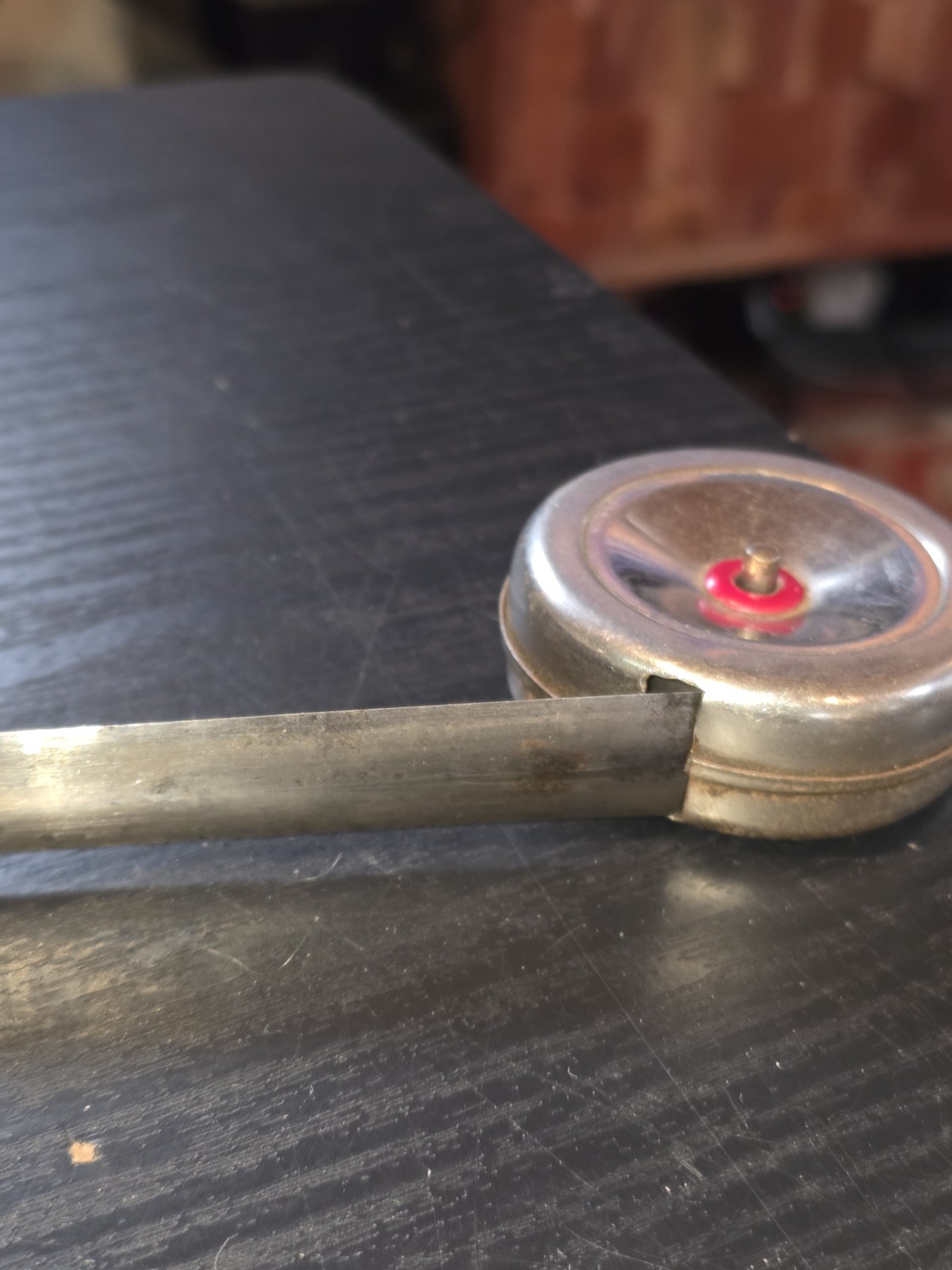 Vintage West Germany Metal Tape Measure Working Condition Rare Unique 6 Feet