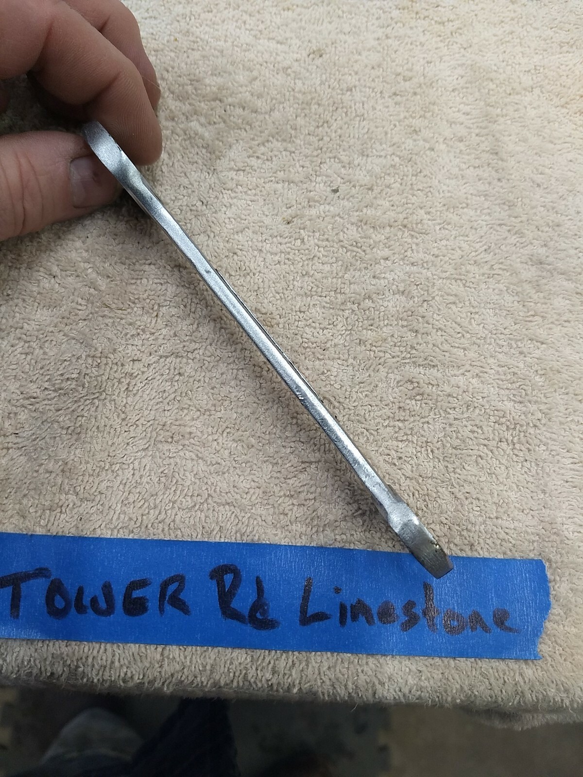Vintage Montgomery Ward Powr-Kraft USA Open End Wrench 9/16 x 1/2