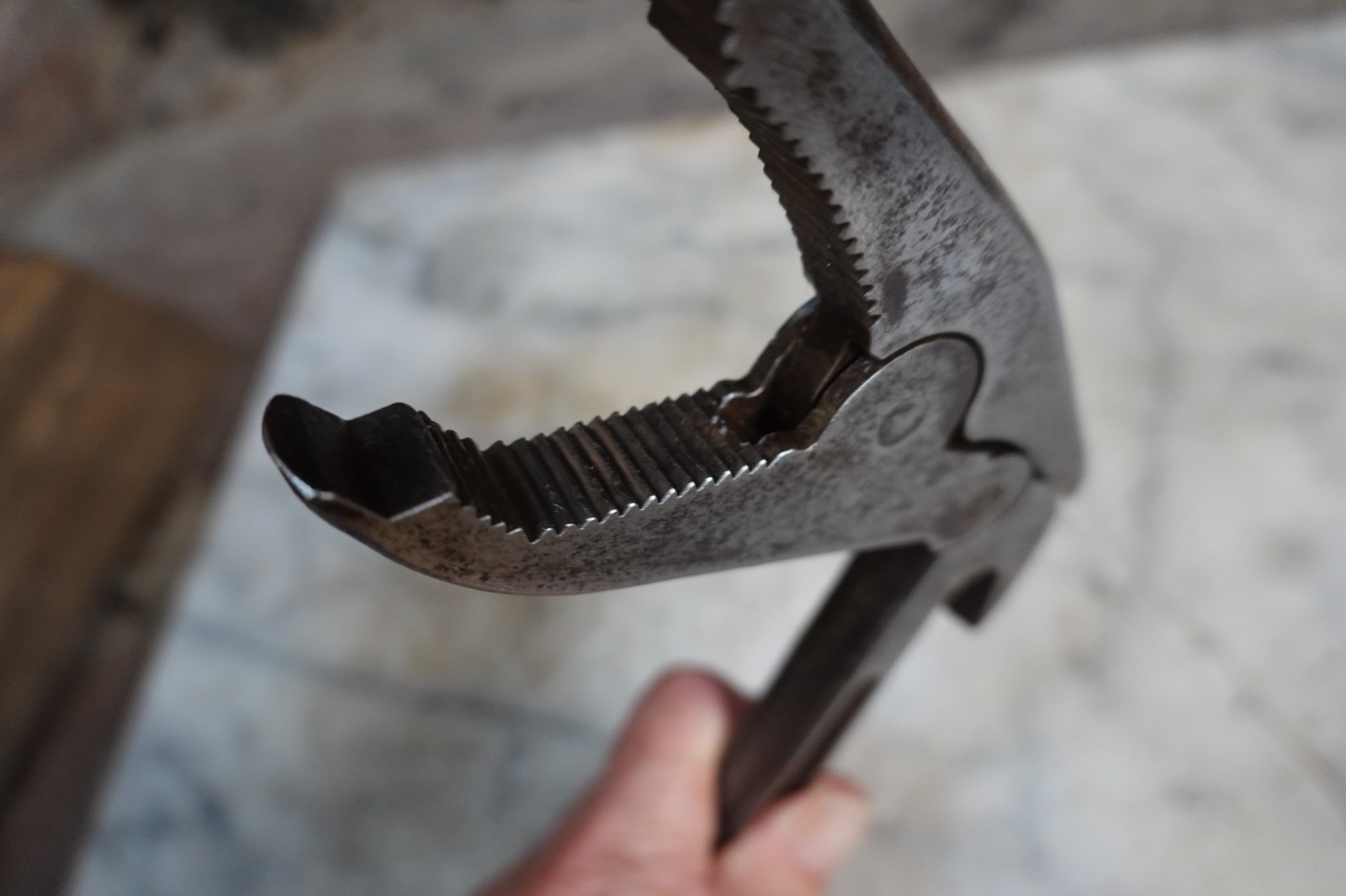 Antique RARE “PTERODACTYL” WRENCH PLIERS SCREWDRIVER PRY BAR Mechanic Carpenter