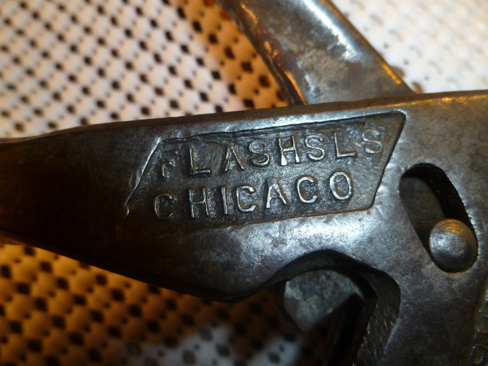 ANTIQUE EIFEL FLASHGEAR PLIERWRENCH TO USE OR DISPLAY. USA MADE