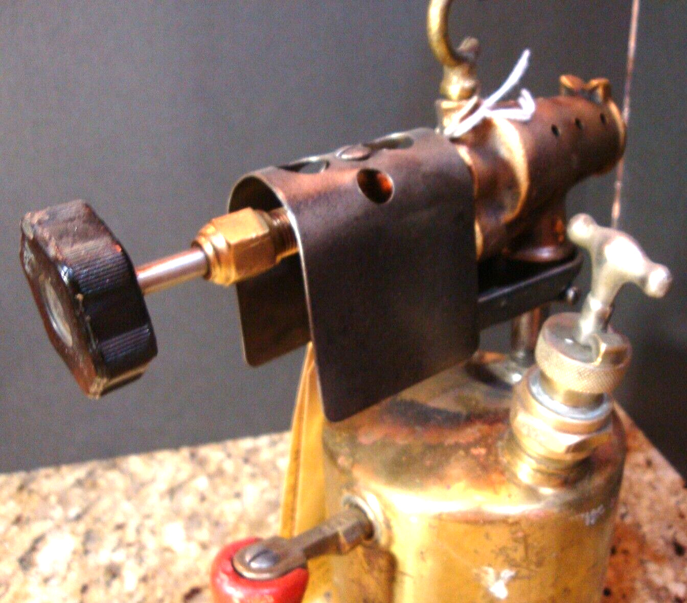Vintage Clayton & Lambert Co. Blow Torch 32A 327 +3 tags Brass – Copper – Iron