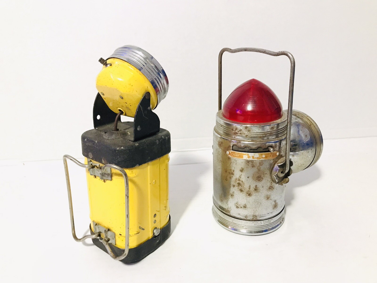 Vintage Flashlights Ash Flash & Just Rite Lot Of 2