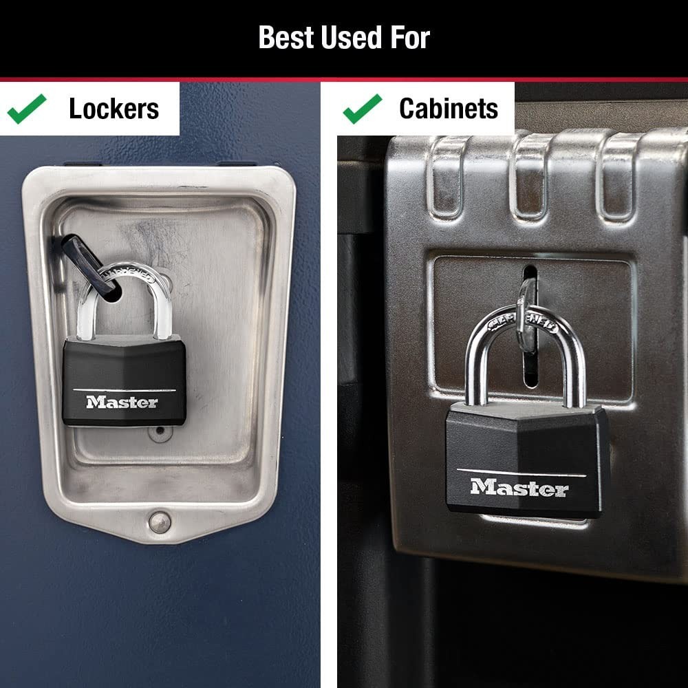 Durable Outdoor Padlocks with Key – 2 Pack, Weather-Resistant Security Locks