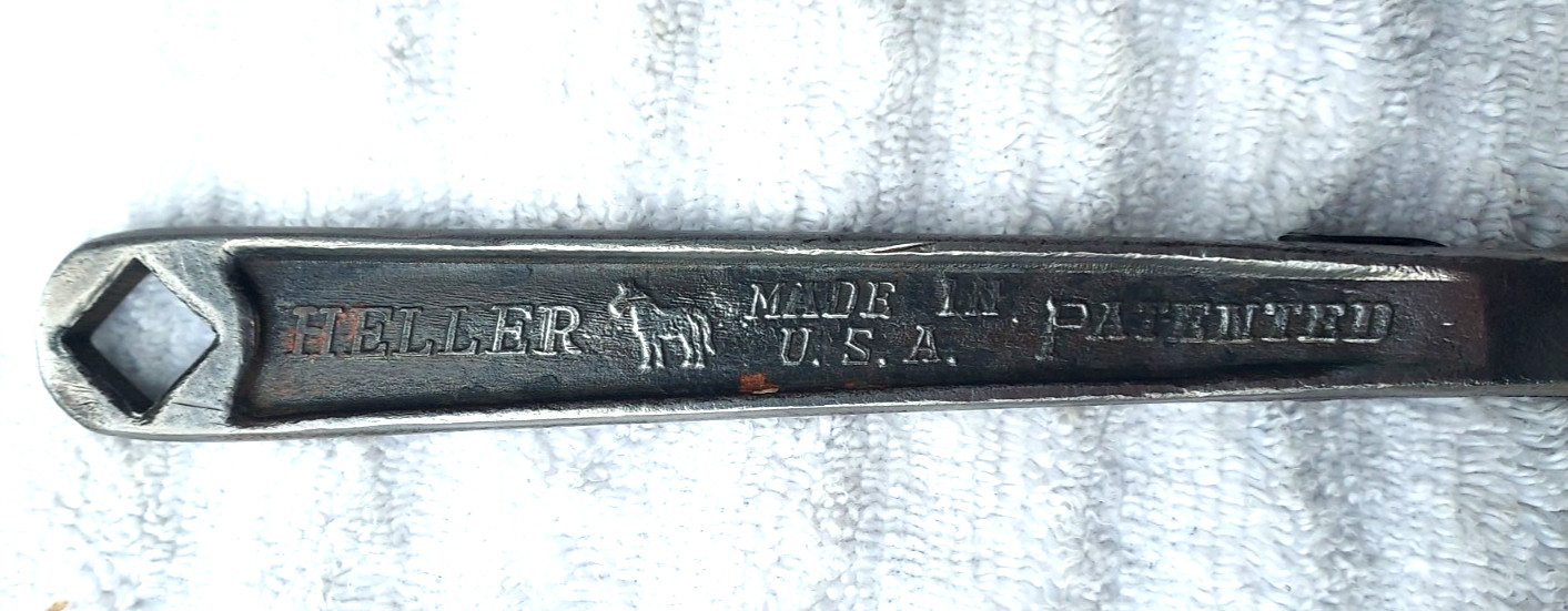 Vintage Heller Brothers Masterench 10″ Wrench USA