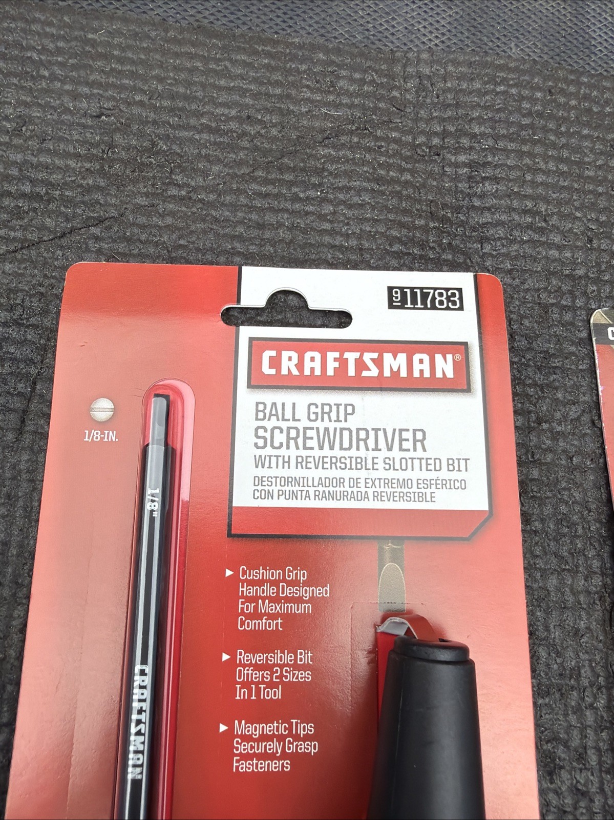 Sears Craftsman Nos Phillips & Flat 12156 11783 Ball Grip Screwdriver Set 2pcs