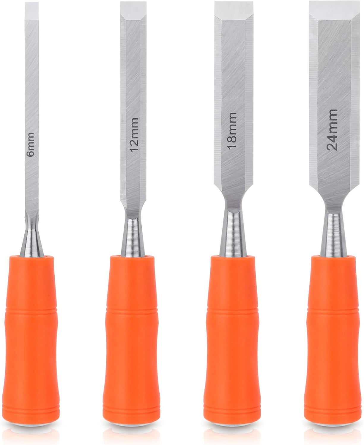 4 Piece Wood Chisel Sets Woodworking Tools Set, Wood Chisels for Woodworking wit