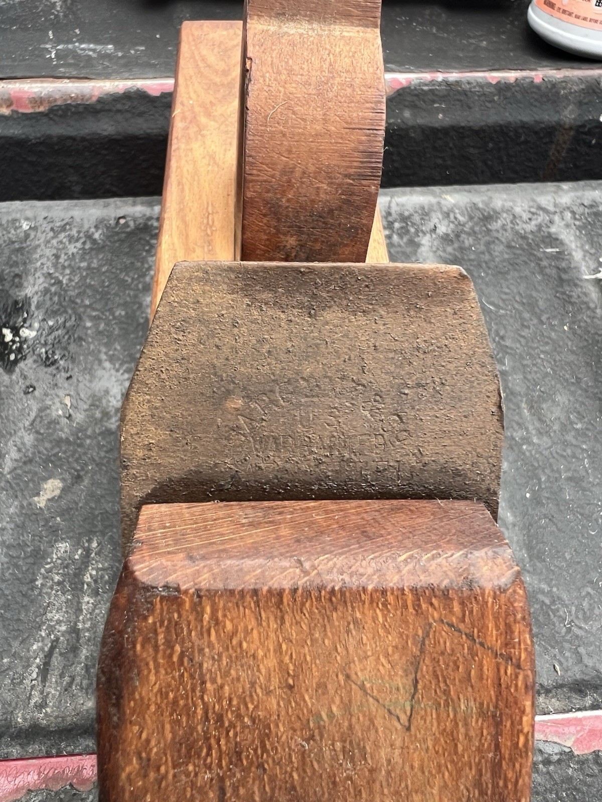 Pair of Vintage Wooden Hand Plane for Woodworking 22″ Long